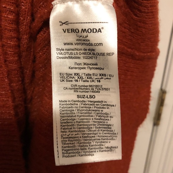 Stitch Fix Vero Moda Leroya Crew Neck Pullover Sweater - Picture 4 of 7